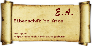Eibenschütz Atos névjegykártya